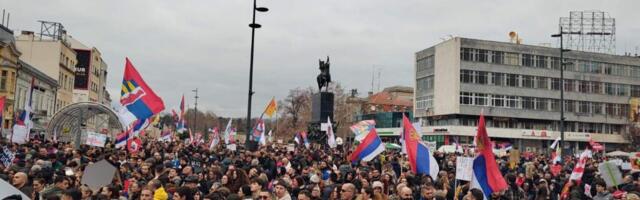 Usvojen “Studentski edikt“, veliki i emotivan protest u Nišu