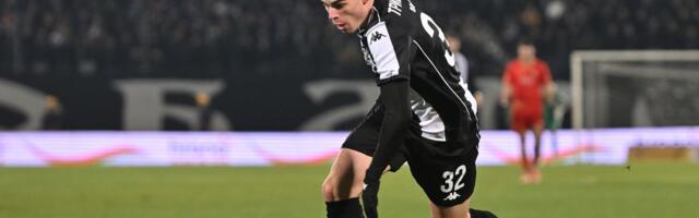 Povredio se jedan od najboljih fudbalera Partizana, samo 7 igrača u Evropi je bolje od njega