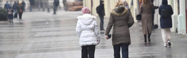 Vreme danas u Srbiji hladnije, popodne i uveče kiša, ponegde sneg