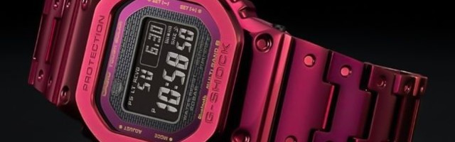 G Shock predstavlja novu verziju metalnog časovnika