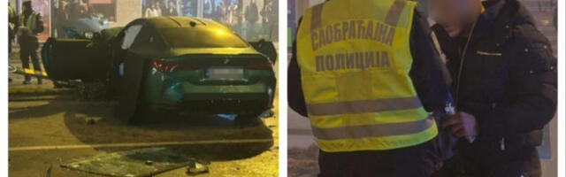 DIVLJAO GRADOM, PA UBIO TAKSISTU, TEŠKO POVREDIO DEVOJKU Blokader (25) je onda samo išetao iz svog skupocenog auta!