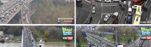 Vozila mile, nema gde da se prođe od ranog jutra: U prestonici ogroman kolaps, ove trase OBAVEZNO IZNEGAVAJTE