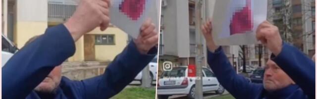 SVE PO ZASLUZI! OVO JE VIDEO DANA Blokaderi oduzeli fasciklu aktivisti SNS, nadali se da će naći neki spisak koji su umislili, usledilo NEPRIJATNO IZNENAĐENJE