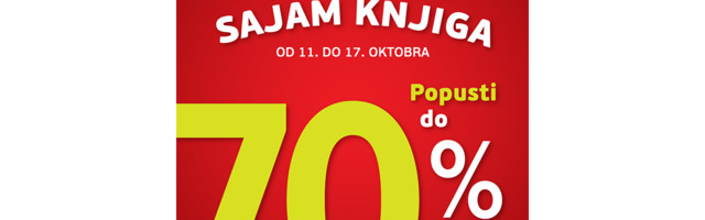 Vulkanov sajam knjiga od 11. do 17. oktobra!