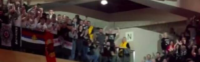 UOČI VAŽNOG DUELA U KNEŽEVINI: Grobari okupirali Monako - Partizan će imati veliku podršku u dvorani! (VIDEO)