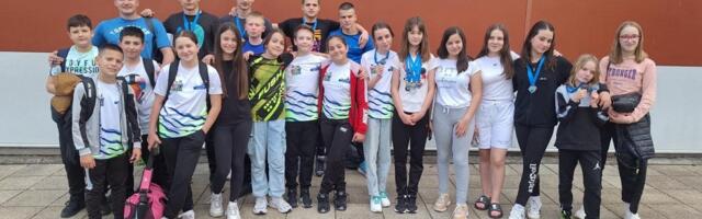 Plivački klub “Leskovac” osvojio 15 medalja u drugom kolu Letnjeg prvenstva centralne Srbije