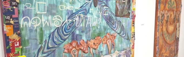 Radovi sa Letnjeg ateljea pred Vranjancima: Mnogo slikara jedna energija FOTO