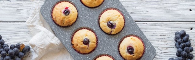 Mafini sa grožđem, idealna užina