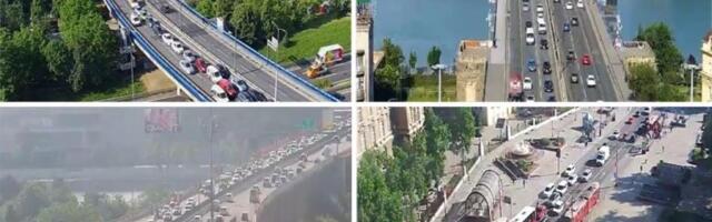AKO KASNITE NA POSAO, OVO JE RAZLOG! Evo gde su jutros najveće gužve u Beogradu! (FOTO)