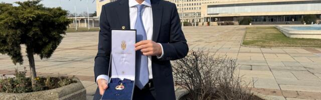 Srpski orden za Maksimilijana Krausa