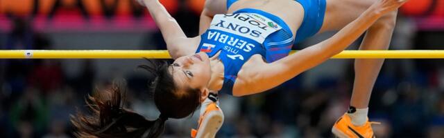 Angelina Topić osvojila srebro u skoku uvis na Svetskom dvoranskom prvenstvu