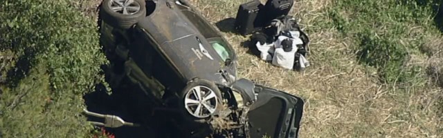 Tajger Vuds hospitalizovan nakon saobraćajnog udesa (VIDEO)