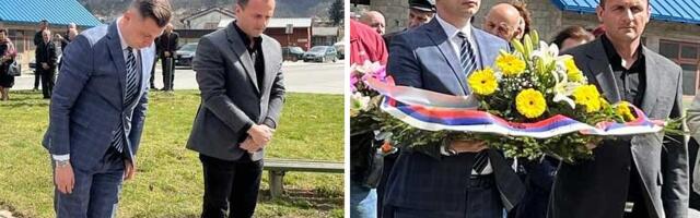 SKANDALOZNO: Tandir položio vijenac na spomenik agresorima na BiH