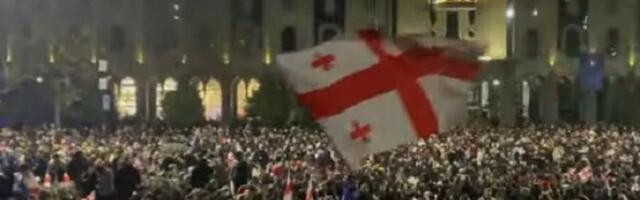 Izbili stravični sukobi kod parlamenta u Gruziji (VIDEO)