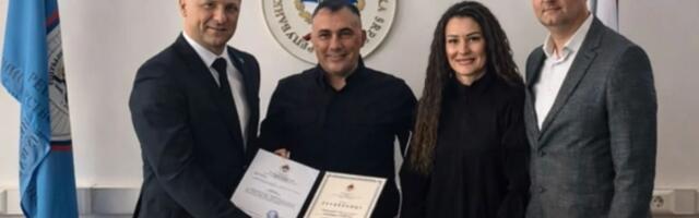 Direktor policije Republike Srpske uručio zahvalnicu Nacionalnom timu za ilegalne laboratorije MUP Srbije