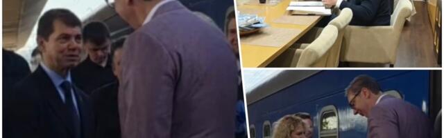 VUČIĆ POSLE CELE NOĆI PUTOVANJA STIGAO U KIJEV! Predsednik učestvuje na Samitu "Jugoistočna Evropa - Ukrajina": Malo sam umoran, ali boriću se i čuvati Srbiju