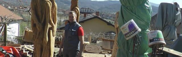 Bojan iz Ljubovija stvara nestvarne skulpture u drvetu