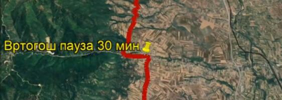 Pešačenje podrške studentima: Vranje – Bujanovac