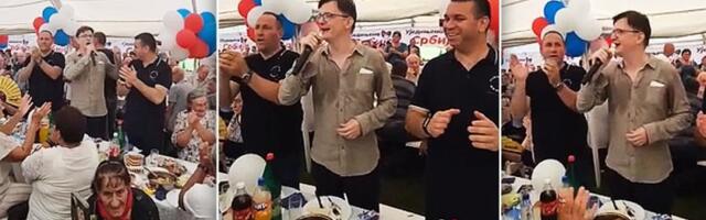 Jovanov se latio mikrofona i "zapalio" narodno veselje! Srbija grmi, pogledajte ovaj snimak (VIDEO)