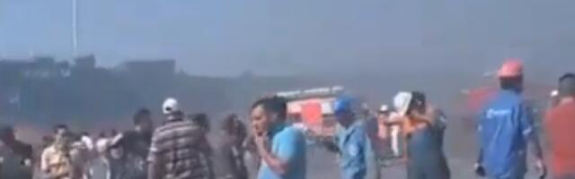 Египат потврдио пожар у луци Дамијета, али није поменуо напад дроном