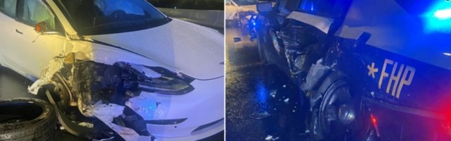 Tesla Model 3 s angažovanim Autopilotom se zabio u policijsko vozilo