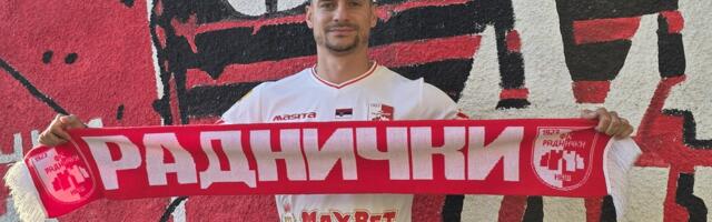 Reprezentativac Severne Makedonije pojačao Radnički