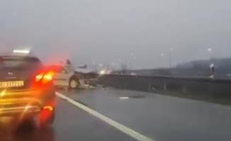 SAOBRAĆAJKA KOD IKEE, STVARAJU SE ZASTOJI: Objavljen snimak s mesta nesreće (VIDEO)