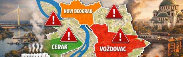 Delovi Beograda na Božić bez grejanja! Hladni radijatori na Voždovcu, Ceraku, Novom Beogradu...