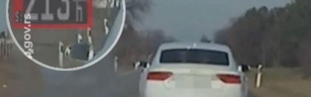 AUDIJEM DIVLJAO PREKO 200 NA SAT! Pogledajte snimak nasilničke vožnje kod Sombora! (VIDEO)