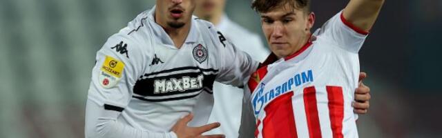 Zvezdu 45 minuta deli od nove titule: Poluvreme na derbiju, Eraković jedini strelac