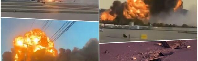 OBJAVLJEN SNIMAK POSLEDNJIH TRENUTAKA JEZIVE AVIONSKE NESREĆE Otkriven uzrok tragedije: Stradalo 12 ljudi na zemlji i 3 pilota (VIDEO)