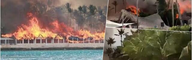 TURISTIČKI RAJ U PLAMENU, IMA MRTVIH! Hitno evakuisano 1.700 ljudi, luksuzni hotel pretvoren u PEPEO! Stižu dramatični snimci sa Kariba! (FOTO/VIDEO)