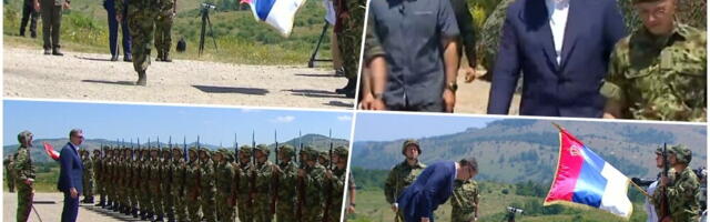 UŽIVO VOJSKA SRBIJE DEJSTVUJE NA PASULJANSKIM LIVADAMA: Predsednik Vučić prisustvuje prikazu najsavremenijeg naoružanja