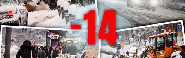 PADAMO NA -14, STIŽE LEDENA OLUJA! Ovakvu zimu generacije nisu videle, a sutra će biti najkritičnije: Vreme VRLO OPASNO po ljude!