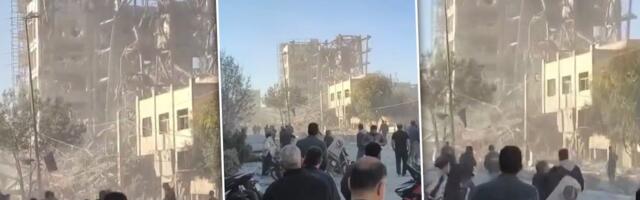 (VIDEO) Iran se raspada! Uništena zgrada gde su birali novog vođu: Katastrofa kod Teherana, došlo je do totalne eskalacije