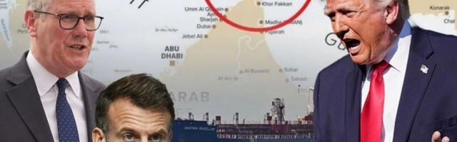 NOVI PREOKRET! Makron i Starmer ODBILI Trampovu blokadu Ormuza - SPREMAJU SVOJ PLAN, evo o čemu se radi!