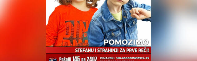 Pomozimo Stefanu i Strahinji slanjem 145 na 2407