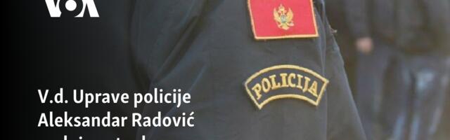 V.d. Uprave policije Aleksandar Radović podnio ostavku