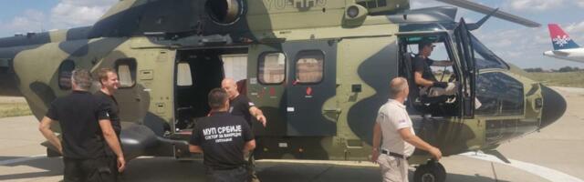 MUP poslao helikoptersku jedinicu u Severnu Makedoniju kao pomoć u gašenju požara