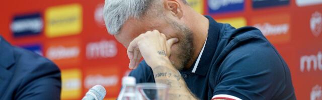 Arnautović zaplakao posle pitanja o Mihi (VIDEO)