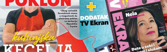 Danas uz Kurir stiže dvostruki poklon – TV ekran i praktična kecelja!