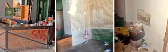 Razvaljen lokal u Kikindi: Posle blokadera ostao krš i lom – podnete krivične prijave (VIDEO)