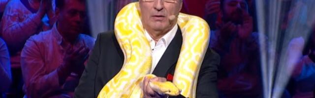 Jovan Memedović iznenadio sve u "Superpoteri": U studio ušao sa ogromnim pitonom oko vrata, usledile reakcije tragača