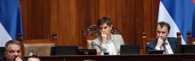 Završeno današnje zasedanje Skupštine o nepoverenju Vladi, nastavak sutra u 10