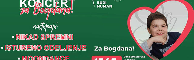 Humanitarni koncert za Bogdana u subotu u GKC-u