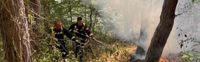 I dalje traje borba sa požarima oko Vranja, vatru gase 3 helikoptera