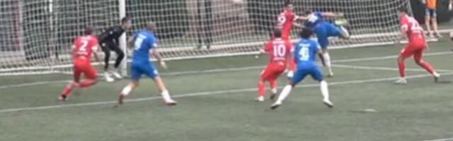 Gol iz Prve lige Srbije za “Puškaša”! Gledajte i uživajte u magičnom “škorpionu” napadača Dubočice (VIDEO)