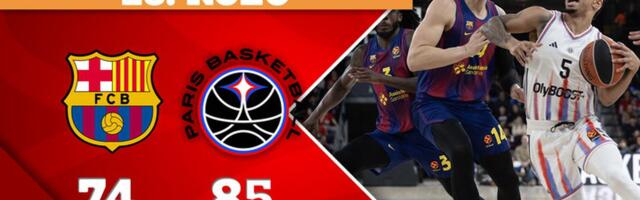 Evroliga kolo 28. | Barselona - Pariz 74:85
