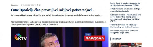Ћута: Опозицију чине лажљивци и покварењаци, ми смо свеопшта каљуга