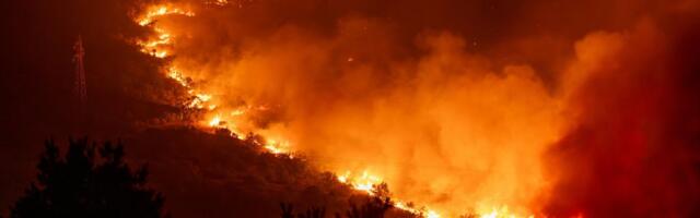 Veliki požar buknuo kod Splita: "Svake godine gori ovo brdo!"